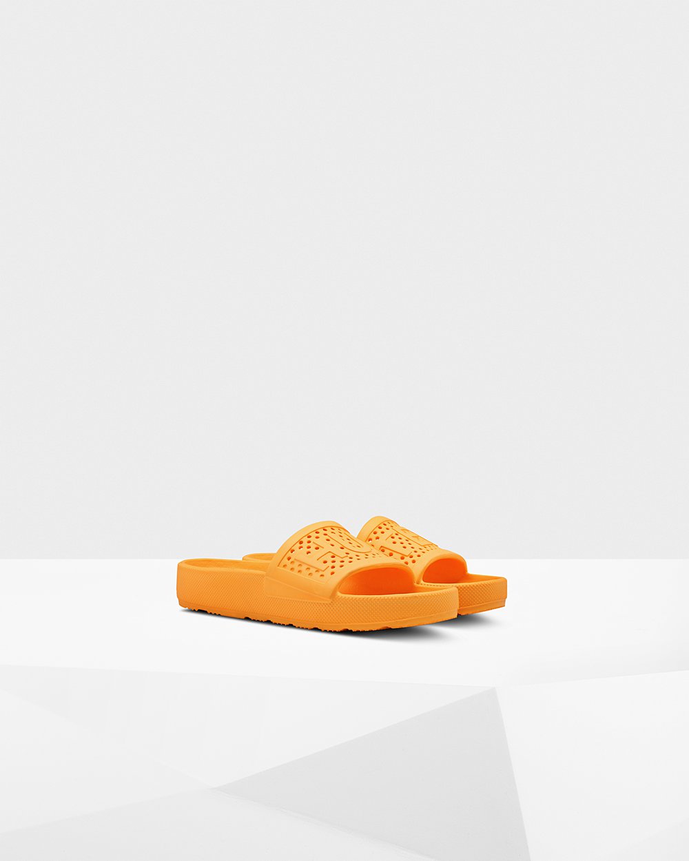 Women Hunter Original Lightweight Moulded | Slides Orange | NZ-71268-SMLT